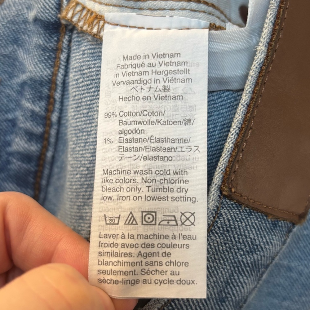 MADEWELL The Perfect Vintage Crop Jeans with Raw Hem - Picture 11 of 11